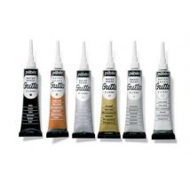 Peinture Pour Soie - Blanc - Pébéo - Setasilk - Gutta À L'Eau - Tube De 20ml
