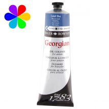 Tube 225 Ml De Peinture À L'Huile Daler Rowney - Georgian - Bleu Cobalt