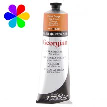 Tube 225 Ml De Peinture À L'Huile Daler Rowney - Georgian - Orange De Chrome Foncé