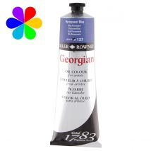 Peinture À L'Huile Fine Georgian - 225ml - Bleu Permanent - Daler Rowney