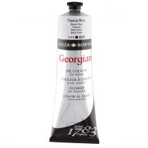 Tube 225 Ml De Peinture À L'Huile Daler Rowney - Georgian - Blanc Titane - Fine