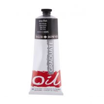 Peinture À L'Huile - Graduate - 200ml - Noir De Bougie - Daler Rowney