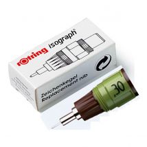 Pointe De Rechange Pour Isograph - Noir - 0.3 Mm - Rotring - Rotring