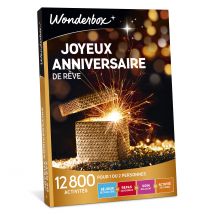 Coffret Cadeau - Joyeux Anniversaire De Reve - Wonderbox