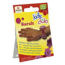 Kit Bracelet Fleur En Feutrine - Sarah - Rayher