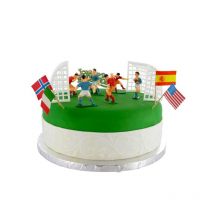 Kit Décor Gâteau - Football - Gatodéco - Patisdecor