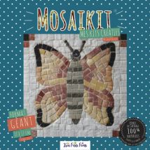 Kit Mosaïque Géant Papillon - 17x17cm - Trois Petits Points