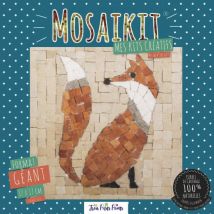 Kit Mosaïque Géant Renard - 17x17cm - Trois Petits Points