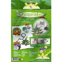 Kit Plastique Dingue Noel Avec Les Enfants - Plastique fou