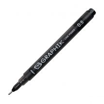 Graphik Line Maker Derwent - 0.5 Mm - Noir