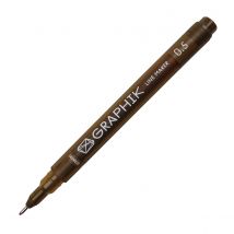 Graphik Line Maker Derwent - 0.5 Mm - Sépia