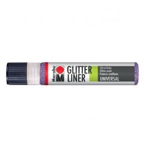 Liner Glitter - Peinture Pailletée - 25ml - Lavande - Marabu