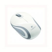 Souris Logitech Wireless M187 - Blanc