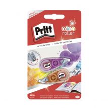 Lot De 2 Rubans Correcteurs Pritt - Micro Roller