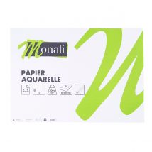 Papier Aquarelle - 50 X 70 Cm - Monali