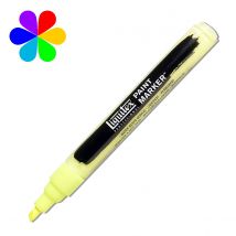 Paint Marker - Pointe Fine - Jaune Fluorescent - Liquitex