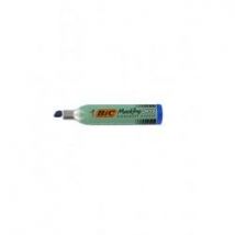 Marqueur Permanent Marking Onyx 1481 Pointe Biseau 2,7 À 6,2 Mm Bleu Bic