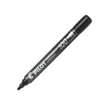 Marqueur Permanent - Noir - Permanent Marker 100 - Pointe Fine - Pilot