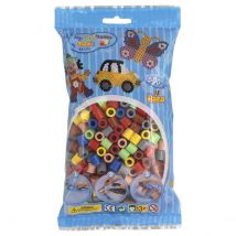 Sachet De Perles Hama - Maxi - Mix 7 Couleurs - 500 Perles