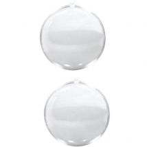 Medaillon Plastique 100mm X2