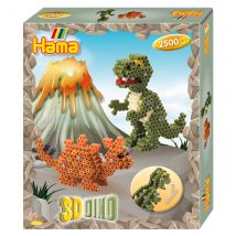 Boîte 3d Dino Perles Hama Midi