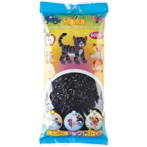 Sachet De Perles Hama - 5 Mm - Noires - 6000 Pièces