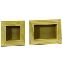 Mini Vitrine À Décorer Rectangle.8 X 12cm