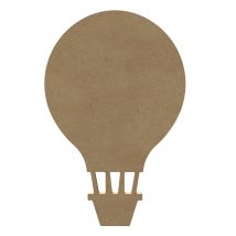 Montgolfière 29 Cm - Support À Décorer En Medium - Gomille