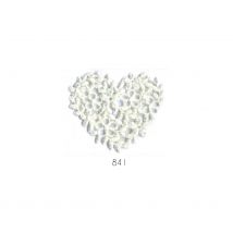 Motif Thermocollant - Cœur Dentelle Blanc Cassé - Vengo