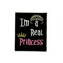 Motif Thermocollant - I'M A Real Princess - Vengo