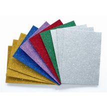 Mousse Pailletée Lot De 10 Planches A4 - Oz International