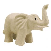 Moyen Éléphant Papier Mâché - Decopatch