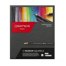12 Crayons Museum Aquarelle - Caran D'Ache