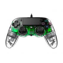 Nacon Manette Officielle Filaire Ps4 Clear Green