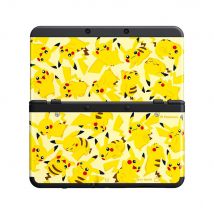 Console New Nintendo 3ds Blanche + Pokémon Saphir Alpha + Coque N°22 - Pikachu