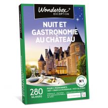 Coffret Cadeau - Nuit Et Gastronomie Au Château - Wonderbox