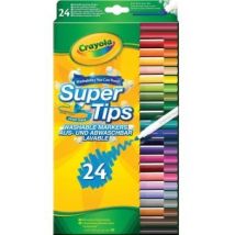24 Feutres À Dessiner - Boîte Française - Crayola