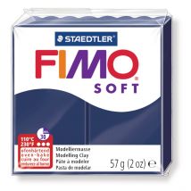 Fimo Soft - Bleu Foncé 8020-t35 - 57 G
