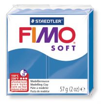 Fimo Soft - Bleu Pacifique 8020-t37 - 57 G