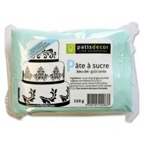 Pâte À Sucre Patisdécor - Bleu Ciel - 250 G - Patisdecor