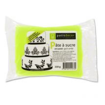 Pâte À Sucre Patisdécor - Vert Citron - 250 G - Patisdecor