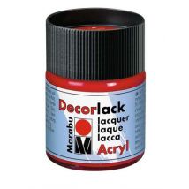 Peint Decorlack Acryl 50ml Arg Peint Decorlack Acryl 50ml Argent Metali - Marabu