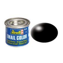 Pot De 14 Ml De Peinture Pour Maquette Email Color Revell - Noir Satiné 32302