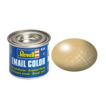 Pot De 14 Ml De Peinture Pour Maquette Email Color Revell - Or Metal 32194