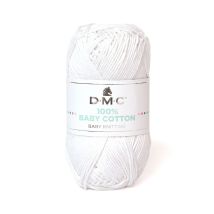 Baby Cotton - Blanc 762 - Dmc - Pelote De Fil À Tricoter - Dmc