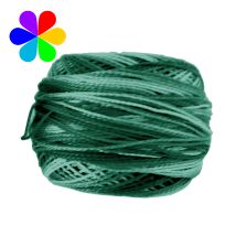 Pelote Coton Perlé N° 125 Vert Printemps - Dmc - Fil Broderie - Dmc
