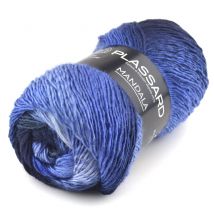 Mandala - Bleu 03 - Plassard - Pelote De Fil À Tricoter