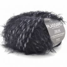 Fil À Tricoter Plassard - Zibeline - Noir 99