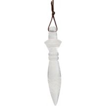 Pendule Égyptien En Cristal De Roche