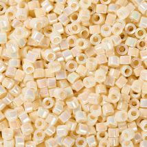 Perles Miyuki Delicas 11/0 - Tube De 7 G - Color Db-157 Opaque Rainbow - Créalia